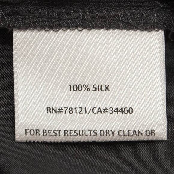 Eileen Fisher Gray Silk Lace Trim Cami Size Medium - Picture 8 of 10